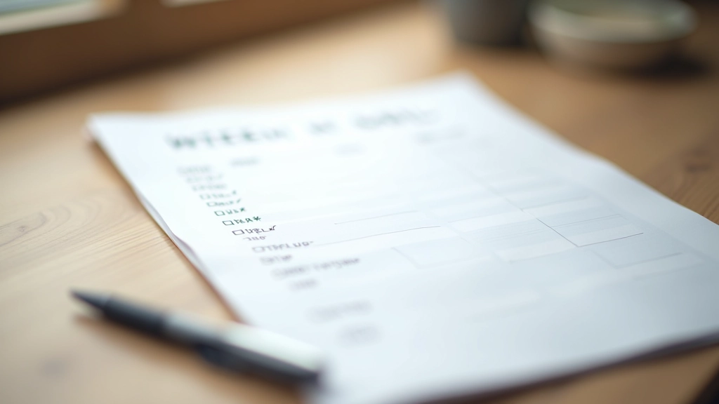 Close-up of a fitness tracker interface showing weekly goals with checkboxes and progress percentages